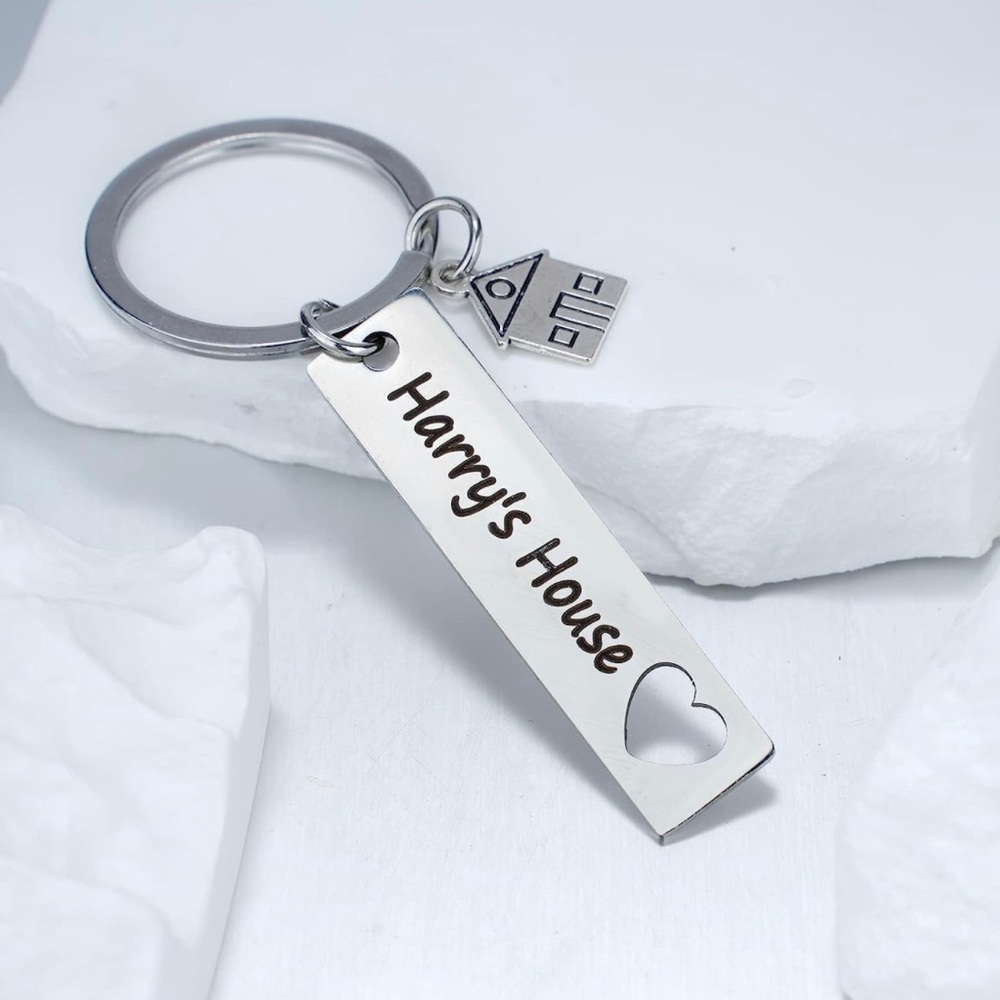 Harry Styles Two-Sided Keychain
